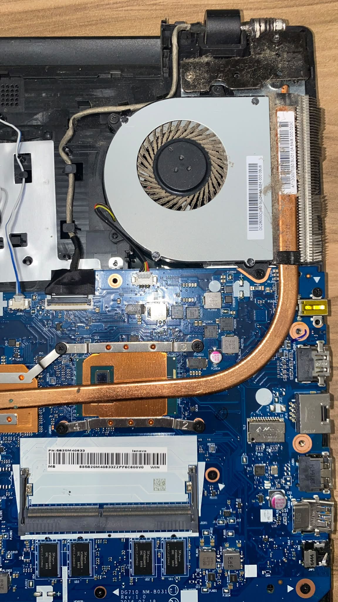 Lenovo Laptop RAM- und SSD-Upgrade